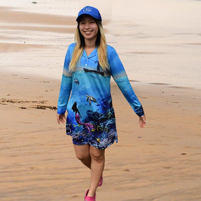 fishing shirt dress Outdoor Ladies UPF50 Fishing Dress
