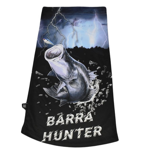 Sun Protective Outdoor Neck Scarf/ Face Mask - Barra Hunter - Design Works Apparel - Create Your Vibe Outdoors sun protection