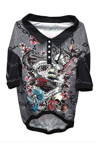 Sun Safe Dog Shirt - Tattoo - Design Works Apparel - Create Your Vibe Outdoors sun protection