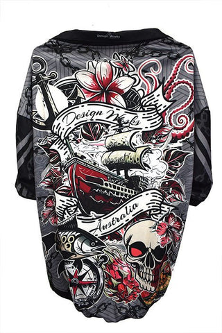 Sun Safe Dog Shirt - Tattoo - Design Works Apparel - Create Your Vibe Outdoors sun protection