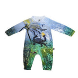 Load image into Gallery viewer, Sun Safe Onesie - Grab Ya Crab - Design Works Apparel sun protection