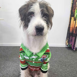 Load image into Gallery viewer, Sun Safe Pet Shirt - Ugly Christmas Catch - Design Works Apparel sun protection