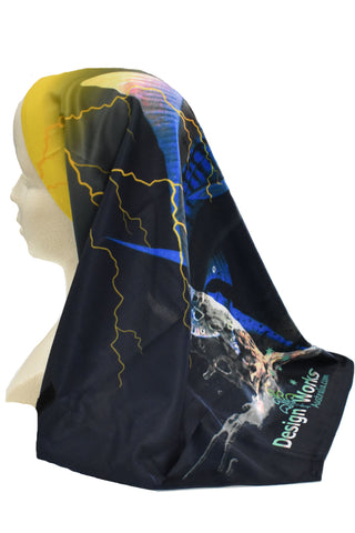 Multi Veil Scarf Fishing Mask - Design Works Apparel - Create Your Vibe Outdoors sun protection