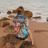 Load image into Gallery viewer, Adult Long Sleeve Fishing Shirt - Cape York, Hit The Tip - Design Works Apparel - Create Your Vibe Outdoors sun protection