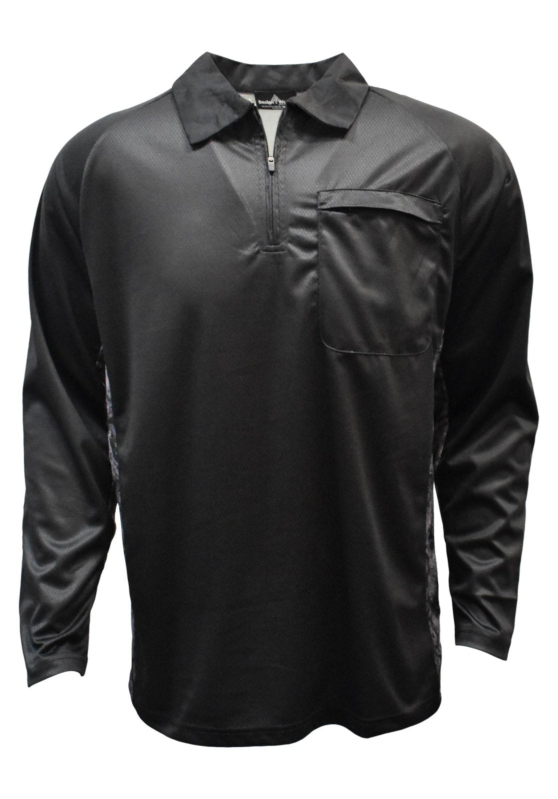 Adult Long Sleeve Sunsmart Shirt - Sports Black
