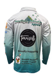 Load image into Gallery viewer, Adult Long Sleeve Fishing Shirt - Support Local Townsville - Design Works Apparel - Create Your Vibe Outdoors sun protection