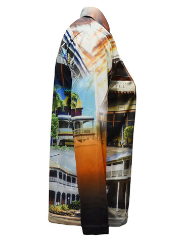 Adult Long Sleeve Fishing Shirts - Pubs - Design Works Apparel - Create Your Vibe Outdoors sun protection