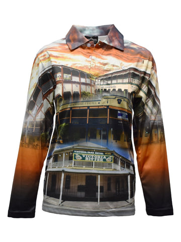Adult Long Sleeve Fishing Shirts - Pubs - Design Works Apparel - Create Your Vibe Outdoors sun protection