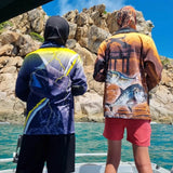 Load image into Gallery viewer, Adult Long Sleeve Fishing Shirts - The Game - Design Works Apparel - Create Your Vibe Outdoors sun protection