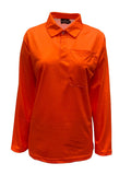 Load image into Gallery viewer, Adult Long Sleeve High Vis Shirt Orange - Design Works Apparel - Create Your Vibe Outdoors sun protection