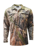 Load image into Gallery viewer, Adult Long Sleeve Hunting Shirts - Camo - Design Works Apparel - Create Your Vibe Outdoors sun protection