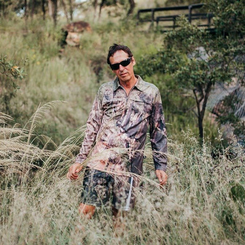 Adult Long Sleeve Hunting Shirts - Camo - Design Works Apparel - Create Your Vibe Outdoors sun protection
