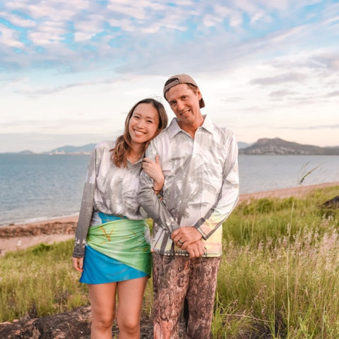 Adult Long Sleeve - Paradise - Design Works Apparel - Create Your Vibe Outdoors sun protection