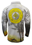 Load image into Gallery viewer, Adult Long Sleeve - Pineapple Paradise - Design Works Apparel - Create Your Vibe Outdoors sun protection