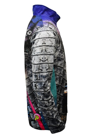 Adult Long Sleeve Sun Safe Fishing Shirt - Cape York, Hit The Tip - Design Works Apparel - Create Your Vibe Outdoors sun protection