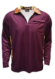 Load image into Gallery viewer, Adult Long Sleeve UV Protective Shirt - Sports Maroon - Design Works Apparel - Create Your Vibe Outdoors sun protection