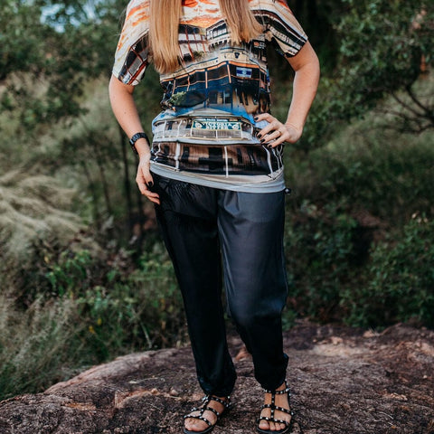 Adult Quick Dry Fishing Pants - Black Jetty - Design Works Apparel - Create Your Vibe Outdoors sun protection