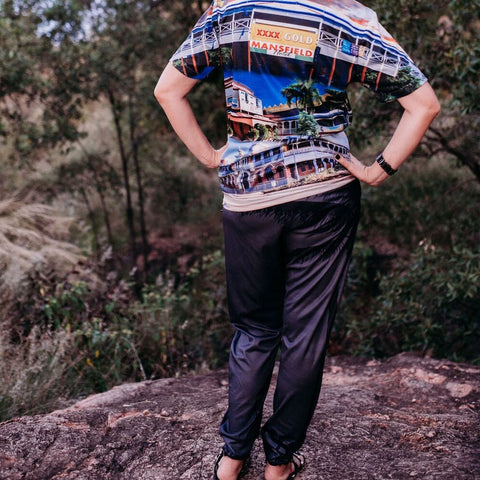 Adult Quick Dry Fishing Pants - Black Jetty - Design Works Apparel - Create Your Vibe Outdoors sun protection