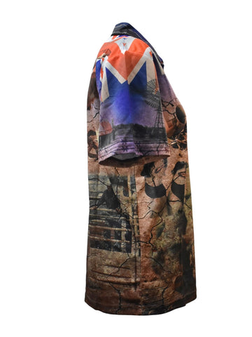 Adult Short Sleeve Outback Fishing Shirts Australia with Zip Pocket - My Country Australia - Design Works Appare