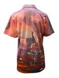 Load image into Gallery viewer, Adult Short Sleeve Polo Shirt - Brumby Dreaming - Design Works Apparel - Create Your Vibe Outdoors sun protection