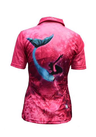 Adult Short Sleeve Sun Safe Shirts - Mermaids - Design Works Apparel - Create Your Vibe Outdoors sun protection