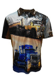 Load image into Gallery viewer, Adult Short Sleeve - Trucks Plus Size - Design Works Apparel - Create Your Vibe Outdoors sun protection