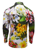 Load image into Gallery viewer, Adult Sun Long Sleeve Tropical Shirts - Frangipani - Design Works Apparel - Create Your Vibe Outdoors sun protection