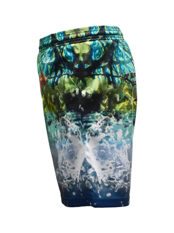 Adult Sun Safe Fishing Shorts - Grab Ya Crab - Design Works Apparel - Create Your Vibe Outdoors sun protection