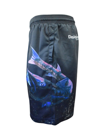 Adult Sun Safe Fishing Shorts - The Game - Design Works Apparel - Create Your Vibe Outdoors sun protection
