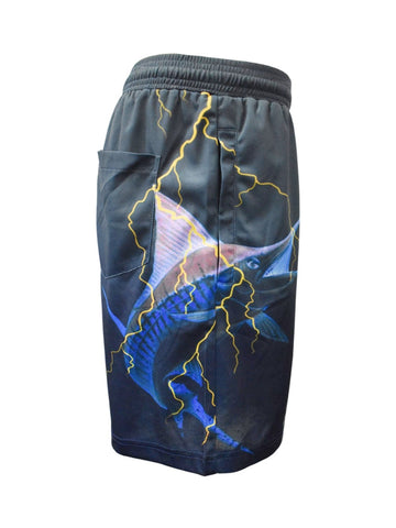 Adult Sun Safe Fishing Shorts - The Game - Design Works Apparel - Create Your Vibe Outdoors sun protection