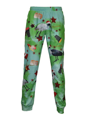 Adult UV Protective Fishing Pants - Bin Chicken Ugly Christmas - Design Works Apparel