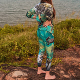 Load image into Gallery viewer, Adult UV Protective Leggings Tights Skins - Grab Ya Crab - Design Works Apparel - Create Your Vibe Outdoors sun protection