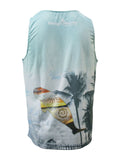 Load image into Gallery viewer, Adult UV Protective Quick Dry Singlets - Sea Dream - Design Works Apparel - Create Your Vibe Outdoors sun protection