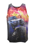 Load image into Gallery viewer, Adult UV Protective Tank Top Singlets - Cane boar Plus Size - Design Works Apparel - Create Your Vibe Outdoors sun protection