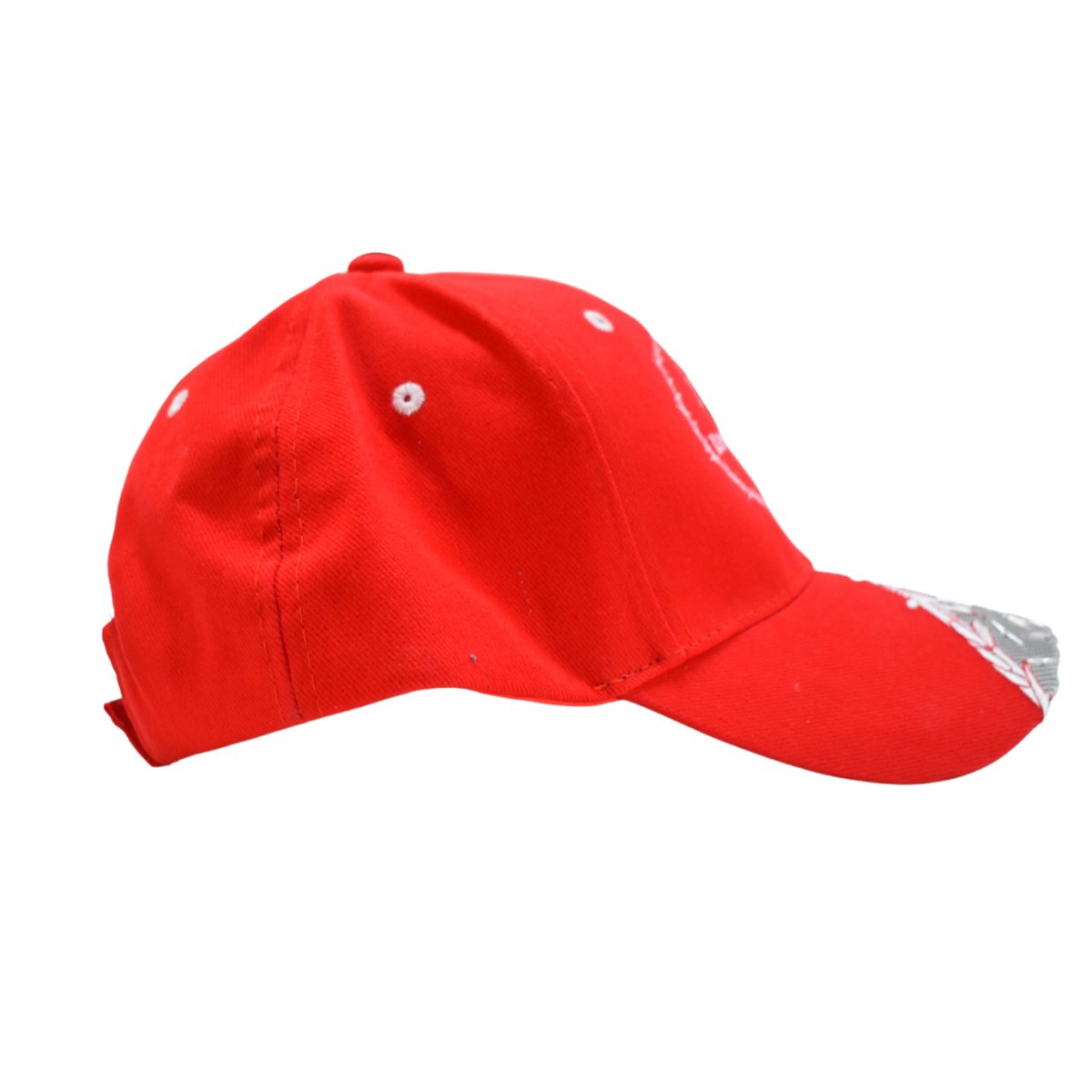 Cap Label Red Cap - Red - Design Works Apparel