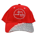 Load image into Gallery viewer, Barbed Wire Cap - Red - Design Works Apparel - Create Your Vibe Outdoors sun protection