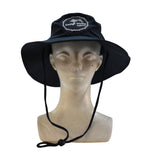 Load image into Gallery viewer, Bucket Hat with Mesh Panel - Black - Design Works Apparel - Create Your Vibe Outdoors sun protection