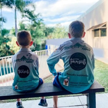 Kids Fishing Shirt - Support Local Townsville