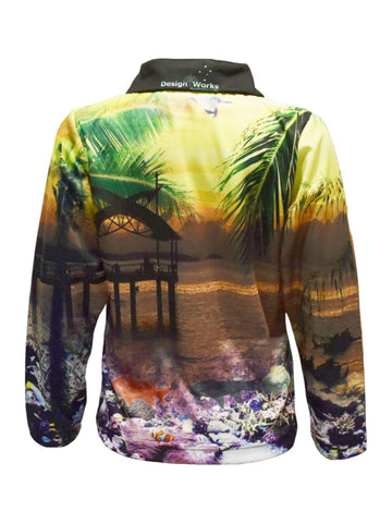 Kids Long Sleeve Beach Shirts - Design Works - Design Works Apparel - Create Your Vibe Outdoors sun protection