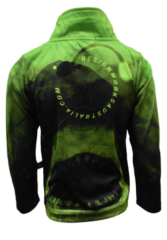Kids Long Sleeve - Dark Glow - Design Works Apparel - Create Your Vibe Outdoors sun protection