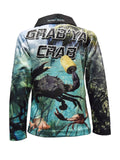 Load image into Gallery viewer, Kids Long Sleeve Fishing Shirts - Grab Ya Crab - Design Works Apparel - Create Your Vibe Outdoors sun protection