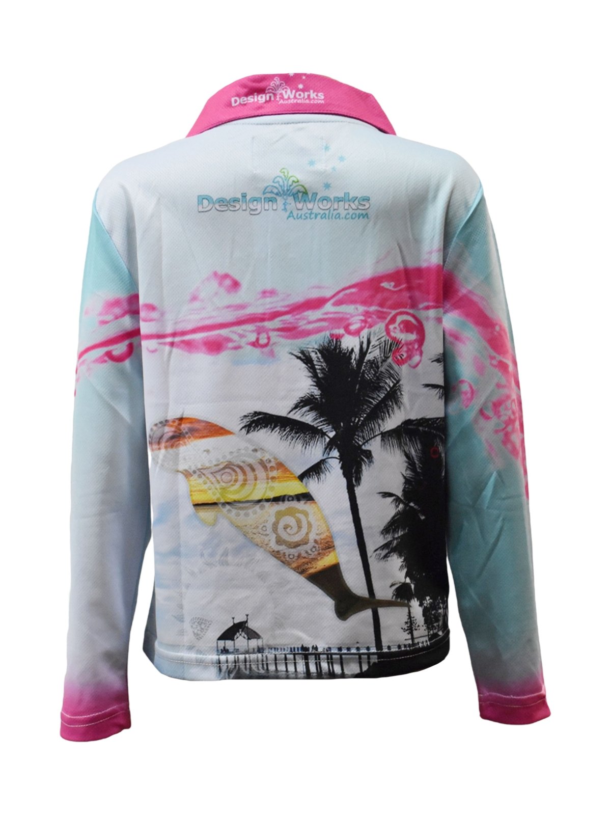 Kids Long Sleeve Shirts - Pink Jetty - Design Works Apparel – Design Works  Apparel - Create Your Vibe Outdoors