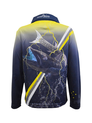 Kids Long Sleeve Fishing Shirts - The Game - Design Works Apparel - Create Your Vibe Outdoors sun protection