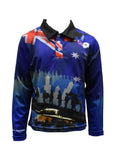 Load image into Gallery viewer, Kids Long Sleeve - Military - Design Works Apparel - Create Your Vibe Outdoors sun protection