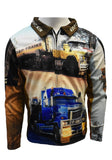 Load image into Gallery viewer, Kids Long Sleeve - Trucks - Design Works Apparel - Create Your Vibe Outdoors sun protection