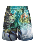 Load image into Gallery viewer, Kids UV Protective Fishing Shorts - Grab Ya Crab - Design Works Apparel - Create Your Vibe Outdoors sun protection