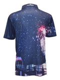 Load image into Gallery viewer, Night Jetty Adult Short Sleeve UV Protective Kayaking Camping Fishing Shirts - Design Works Apparel - Create Your Vibe Outdoors sun protection