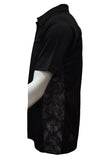 Load image into Gallery viewer, Sports Black Adult Short Sleeve UV Protective Golf Plain Fishing Shirt - Design Works Apparel