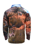 Load image into Gallery viewer, Sun Protective Long Sleeve Fun Shirt - Bilby - Design Works Apparel - Create Your Vibe Outdoors sun protection