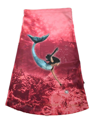 Sun Protective Outdoor Neck Scarf/ Face Mask - Mermaids - Design Works Apparel - Create Your Vibe Outdoors sun protection